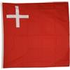 Flaggenfritze Bandiera/Bandiera Svizzera Cantone schwyz + GRATIS Sticker, bandiera fritze®, Hissflagge 120 x 120 cm