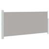 vidaXL Tenda da Sole Laterale Retrattile 140 x 314 cm Grigia