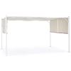 Bizzotto Gazebo Slide 3x4 Metri Colore tortora Bizzotto
