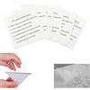 Lyivisk Set di 6 toppe gonfiabili, 3,5 x 3,5 cm, autoadesive, in TPU, trasparenti, impermeabili, per divani gonfiabili, galleggianti e piscine