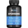 HyBlue Spermidina Pura Alto Dosaggio 180 Cps, 6mg | Integratore Spermidina Autofagia Per Rinnovo Cellulare e Longevità | Spermidina Integratore No Glutine Ne Lattosio, 100% Vegano | Scorta 6 Mesi