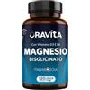 ORAVITA Magnesio Bisglicinato Capsule - Sonno Stanchezza Stress Cortisolo - 450 mg Magnesio con Vitamina B6, D3 - Utile per Crampi - 120 Capsule (4 MESI) Vegan Senza Glutine e Lattosio - Oravita