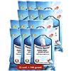VIVIA ARMONIA E SALUTE 12 conf di GUANTO DOCCIA® = 144 Guanti umidi (manopole saponate) per l'igiene del corpo PRONTI ALL'USO. Senza risciacquo. Made in Italy.