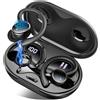 Matast 2026 Cuffie Bluetooth 5.4 Sport, 50 Ore Cuffie In Ear Cancellazione Rumore ENC e 4 HD Mics, Auricolari Bluetooth con 6D Bass Stereo, HiFi Cuffiette LED Display, IP7 Impermeabile Cuffie Senza Fili