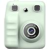 MuchLuckystar Fotocamera digitale istantanea e stampante fotografica, fotocamera portatile 2 in 1 con stampe colorate, cattura ricordi per feste e viaggi (verde)