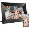 KODAK Cornice digitale da 7 pollici WLAN elettronica HD IPS Touch Screen Smart Photo Frame Cloud con app, memoria da 32 GB, rotazione automatica, condivisione di immagini, musica, video