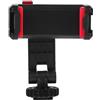 Toddmomy Morsetto per Telefono Nero in Plastica Vite 1/4 per Treppiede e Supporto Slitta Fredda per Accessori Fotocamera e Smartphone