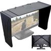Generico Parasole for monitor display da 27 pollici, copertura su tutti i lati, copertura for la privacy del computer desktop, larghezza regolabile 41-69 cm for ufficio e giochi