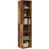 vidaXL Credenza Legno antico 40 x 41 x 185 cm Legno ingegnerizzato
