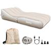 Bestrip Divano gonfiabile, Lettino gonfiabile, Letto ad aria con pompa elettrica, Sofà gonfiabile da campeggio, adatto per interno ed esterno (220 x 110 x 56 cm)