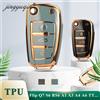 Jingyuqin TPU Auto Flip Chiave Della Copertura Della Cassa Per Audi A3 A4 B6 B7 B8 A6 C5 C6 RS3 S1 S3 Q3 Q5 Q7 TT Supporto Della Protezione Keyless Auto Fob