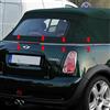 NONE Per BMW Mini One Cooper S Convertible R52 (2001-2006) kit di riparazione per guarnizioni meteorologiche sul tetto posteriore morbido autoadesivo