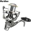 HUIDIAO Mulinello da Spinning Huidiao NGK-II 8000-14000, Potente Mulinello da Pesca con Frizione Massima 25kg, 6+1BB, Lancio a Lunga Distanza per la Pesca di Grandi Predatori