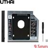 UTHAI DM DW95S HDD Caddy 9.5mm Alluminio Optibay SATA 3.0 Hard Disk Drive Box Custodia Adattatore DVD 2.5 SSD 2TB Per Laptop CD-ROM T01
