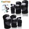 NONE Ginocchiere per gomitiere per bambini/adulti, set di equipaggiamento protettivo per pattini a rotelle, ciclismo, BMX, skateboard, scooter, sport di guida