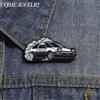 QIHE JEWELRY Trendy Cool Car Drift Spilla Spille smaltate Personalizzato Anime giapponese ispirato Cartoon Spille Distintivo da bavero Accessori per gioielli Regalo