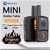 MOTOLOLA Mini Walkie Talkie Motolola 16 Canali Professionale MT-N1 UHF 400-470MHZ Partita Baofeng Radio Bidirezionale