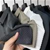 NONE Camicia POLO da uomo nuova business casual a maniche corte con fiore in osso tinta unita moda traspirante comoda estate versatile Top