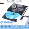 LJIAL Unità ottica Blu-ray esterna USB 3.0 per PC portatile Windows 11/10 Mac Unità portatile 3D BD-RW Lettore CD DVD BD Lettore masterizzatore