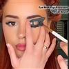 NONE Kit per il trucco degli occhi in 3 pezzi: pennelli e stampi per ombretti, modelli rapidi per principianti, aspetto professionale facile in qualsiasi momento