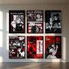 NONE J-JujutsuES Japan Anime K-KaisenES Poster Carta impermeabile Stampa Room Decor Adesivi Decorazione murale Camera da letto Soggiorno