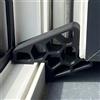 NONE Fermaporta per finestra/balcone antiscivolo per carichi pesanti da 1/2/4 pezzi con serratura a binario - Facile da installare Rimuovere, supporto antivento Foro a nido d'ape