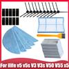 NONE Per iLife v5 v5s V3 V3s v5pro V50 V55 x5 robot aspirapolvere pezzi di ricambio, spazzola laterale filtro Hepa mop Velcro parti di ricambio