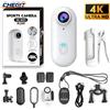 WDSZKMYF 4K FHD 1080P Telecamera per sport all'aria aperta nel casco Moto Bike Sport Mini riprese Bicicletta Action Body Cam e registrazione video