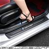PEUGEOT Adesivi con logo Audi per auto, protezioni per soglie delle portiere in fibra di carbonio per VW Golf, Tiguan, T-Roc, Polo, Passat, ID.4, T-Cross, ID.3, Taigo, ID.7