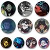 NONE Spille Morbide a Bottone con Personaggi Anime Cool Cartoon Boy Choso, Spille a Scatto con Icone Anime, Regali per Amici, Distintivi per Borse, Scarpe, Colletti, Gioielli da Collezione
