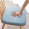 NONE Cuscino per Sedia da Ufficio in Memory Foam Ultra Morbido, Traspirante e con Supporto Lombare