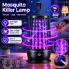 NONE Lampada Antizanzare 2-in-1, Trappola per Zanzare a Luce Ultravioletta, Cattura Insetti Elettrica USB, Luce Notturna Silenziosa, Antizanzare da Esterno