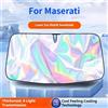 NONE Per Maserati Levante Ghibli Quattroporte Grecale MC20: Copertura Parasole Anteriore per Parabrezza Auto, Accessori Anti-UV e Isolamento Termico