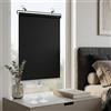 Generic Tendina Oscurante a Rullo con Ventose, Tendine Oscuranti Senza Foratura per Finestre, Avvolgibile Parasole Termico Portatile per Interni e Auto(Black,65W x 95 cm H)