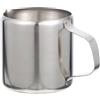 CALLARON Bricco Acciaio Inox 304 da 150ml per Latte, Contenitore Leggero e Facile da Pulire, per Bar e Negozi di Tè al Latte