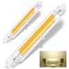 Dvnoua Lampadina R7S LED 78 mm dimmerabile (10 W equivalente a 100 W lampadina alogena), R7S LED 78 mm con bianco naturale 4000 K 1000 LM senza sfarfallio illuminazione a fascio 360°, illuminazione