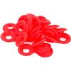 FTVOGUE 25 Pezzi Guarnizioni in Silicone Rosse Atossiche per Bottiglia di Birra con Apertura Flip Top Morbide Sicure e Indeformabili