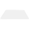 LIFEZEAL 120x150cm Tappeto Protettivo per Sedia con Ruote, Tappetino, Antiscivolo, Antigraffio, Pulizia Facile, Salva, Protegge Parquet, Protezione di Piastrelle, Pavimenti Duri, PVC, Trasparante