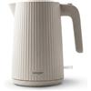 Seeger Bollitore Elettrico, 1,7L, Filtro anticalcare, senza BPA, 2200W, Beige, SGR100SB