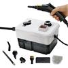 Vimohome Pulitore a vapore portatile contro grasso, sporco e impurità pressione del vapore 3 bar potenza 1950 W serbatoio acqua 1600 ML pulitore a vapore mobili imbottiti senza prodotti chimici Steam
