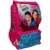 PRESTIGE & DELUXE Zaino Scuola Ninna e Matti estensibile Rosa + omaggio 7 penne cancellabili + penna luminosa led + portachiave paillettes