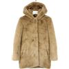 Sandro Honey Cappotto Donna (Eu) 36 Eco-Pelliccia Foderato Bottone Bottoni