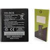 OH-BOX® Batteria compatibile con Wiko modello 4901/5222 WIKO TOMMY/TOMMY 2- RAINBOW JAM