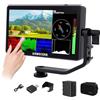 ANDYCINE C50 5,5 pollici 1600 Nits High Brightness Monitor di campo fotocamera touch screen Full HD 1920 x 1080, ingresso 4K HDMI, 3D LUT, Wave, Messa a fuoco con batteria F970, borsa per il trasporto