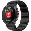 GIOPUEY Cinturini Compatibile con Polar Grit X2 PRO, Nylon Traspirante Sport Loop Cinturino in Morbido Nylon Intrecciato Strap Band - Black