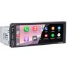 VIGORTHRIVE Autoradio 1 Din con Wireless CarPlay Android Auto 6.9 Touch Screen Bluetooth Autoradio Supporto FM AM RDS Radio Mirror Link USB Tipo C Controllo vocale Interruzione alimentazione Memoria