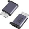Vernisassize Cavo disco rigido esterno convertitore 10 Gbps USB tipo C femmina a Micro B maschio adattatore USB C femmina a Micro B maschio dati ricarica adattatore adattatore compatibile con Toshiba