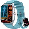 idomars Orologio Smartwatch Uomo con Cardiofrequenzimetro Salute: 2.0 Fitness Intelligente con Orologi Chiamate Bluetooth ECG Pressione Sanguigna Sonno SpO2 Impermeabile IP68 Watch Compatibile iOS e Android