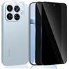 Yonntmmi Privacy Pellicola Protettiva per Xiaomi 17T Anti-Spy Vetro Temperato 2 Pezzi & Protezione Fotocamera Accessori 1 Pezzi, 9H, Tocco Liscio, Anti-Impronte per Xiaomi 17T