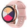 BYISYUE Silicone Cinturini di Ricambio per Garmin Vivoactive 6/5/3, 20mm Sport Bracciali Cinturino per Garmin Vivomove 3/Sport/Style/Luxe/Trend/HR,D2 Air X10/Bounce 2